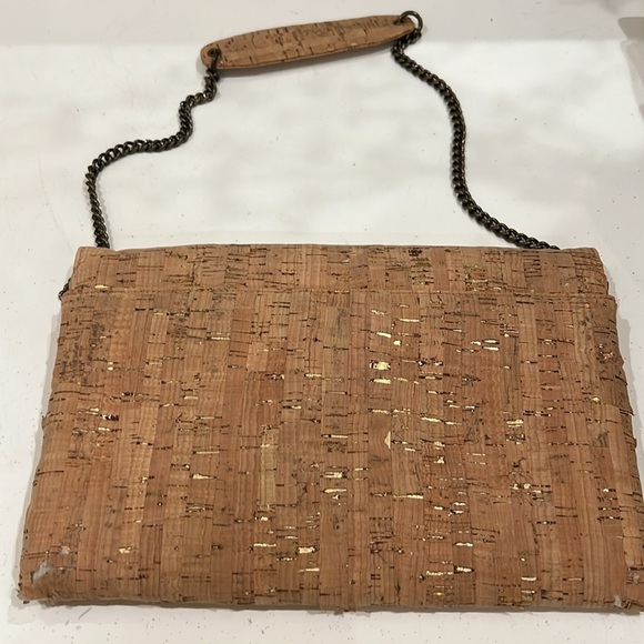 J.Crew Cork Handbag Purse - Picture 5 of 8